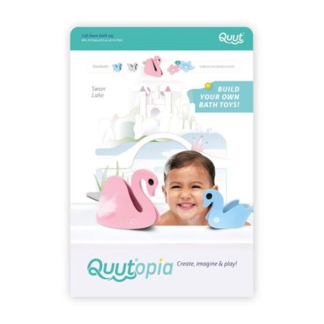 Lacul lebedelor, set creativ de baie, Quut Toys - poza 1