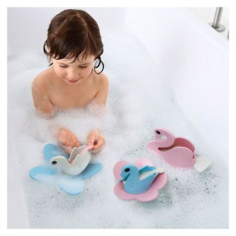 Lacul lebedelor, set creativ de baie, Quut Toys - poza 3