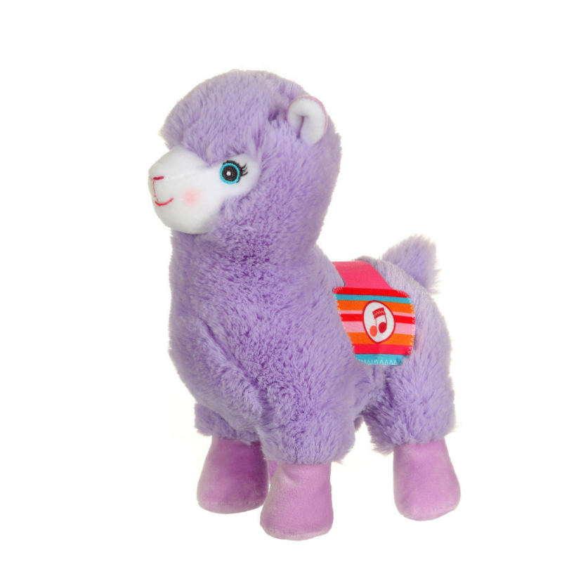 Lama de plus cu sunete 20 cm - poza 4