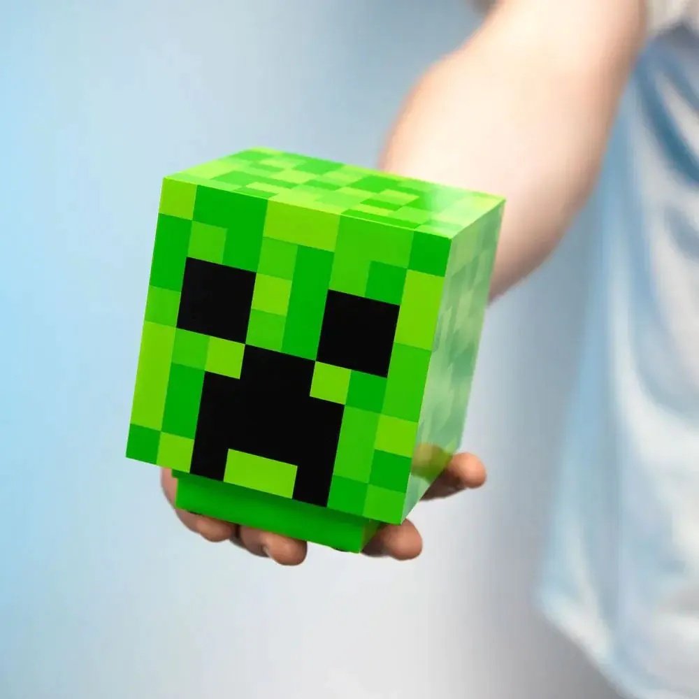 Lampa Creeper Minecraft cu efecte de sunete Paladone 11 cm - poza 2