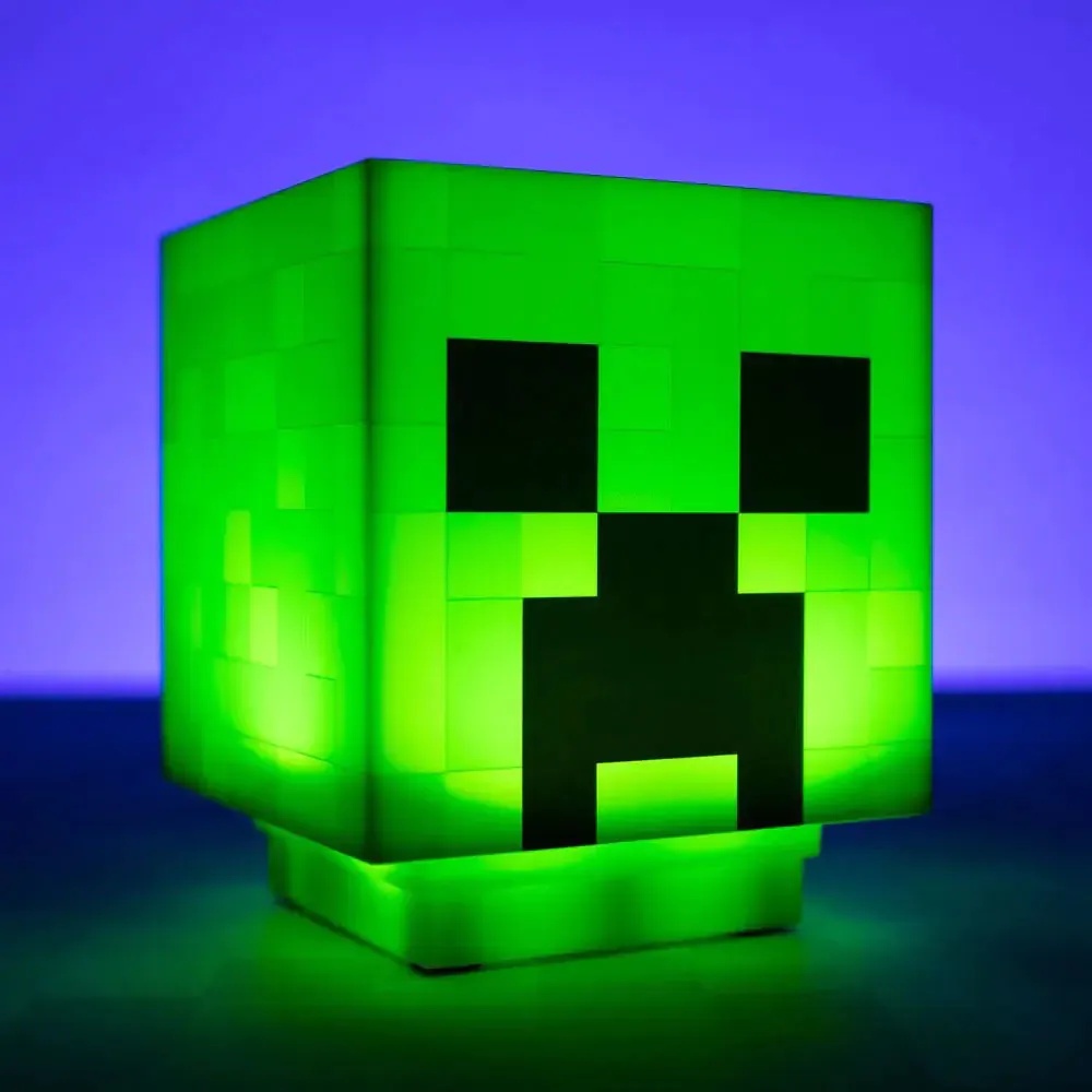 Lampa Creeper Minecraft cu efecte de sunete Paladone 11 cm - poza 3