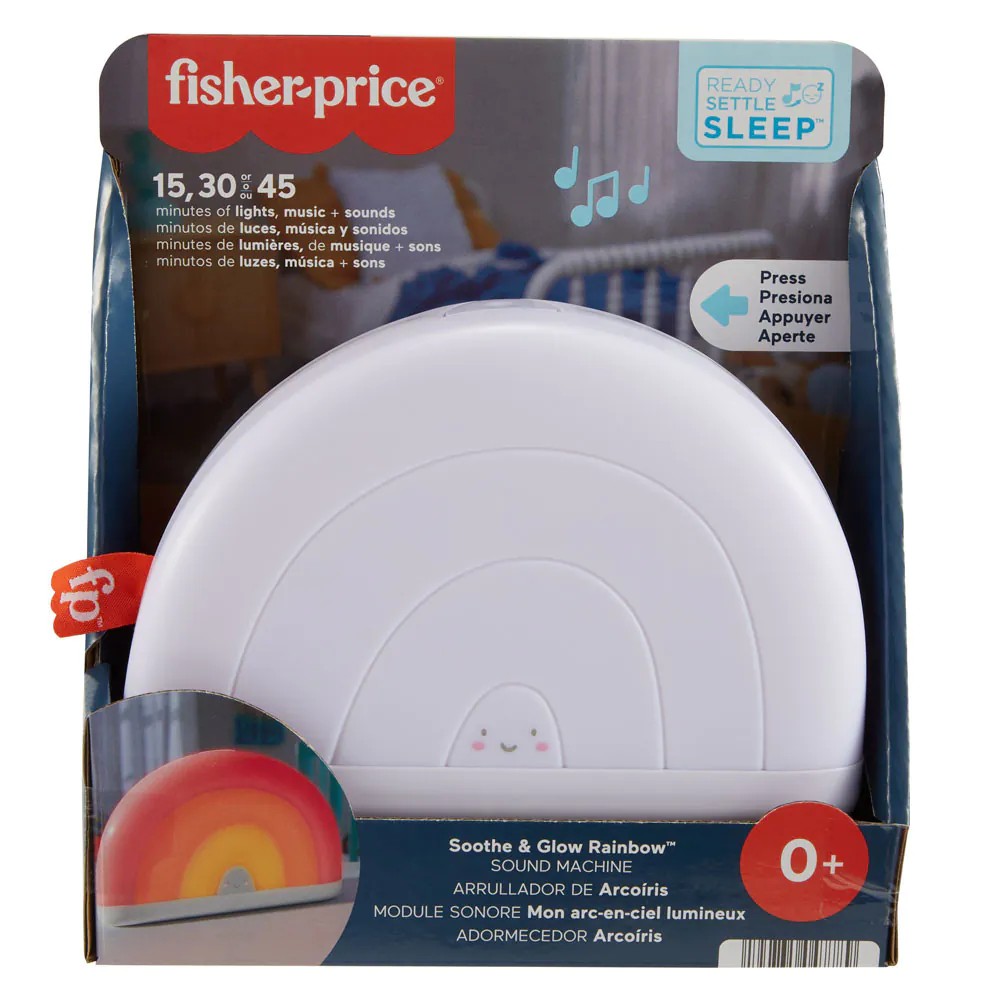 Lampa de veghe muzicala Fisher Price Curcubeu Soothe and Glow Rainbow - poza 2
