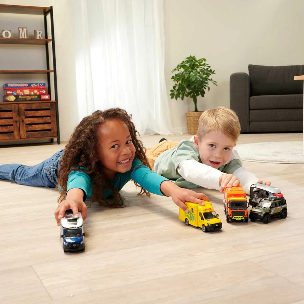 Land Rover cu remorca de transport cai Majorette - poza 4