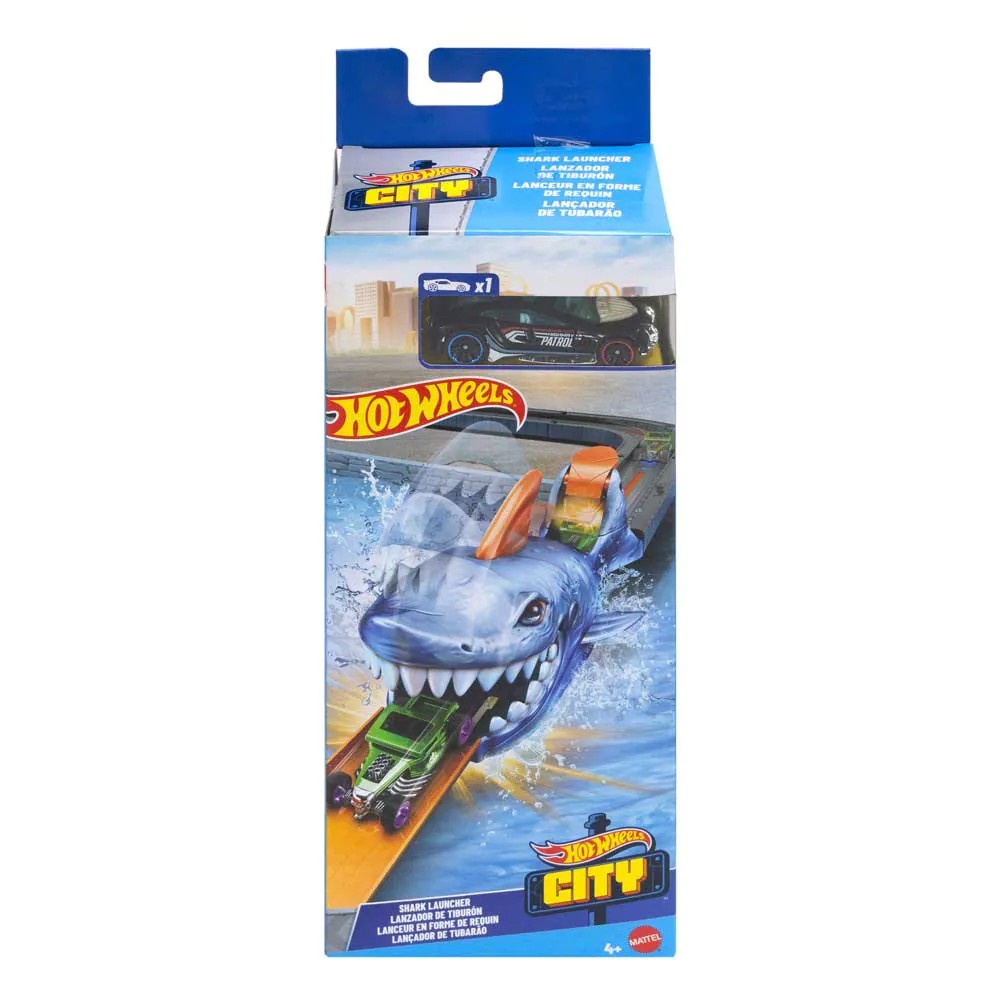 Lansator cu masinuta Hot Wheels City, diverse modele - poza 3