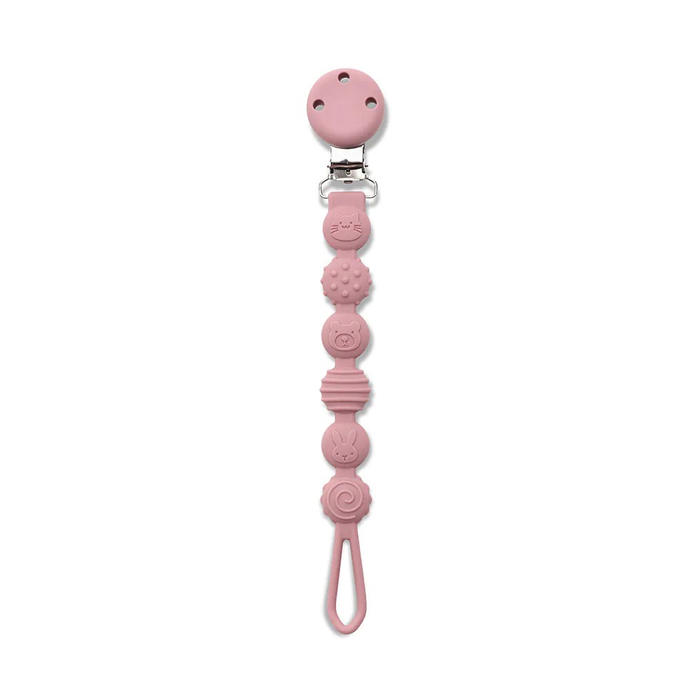 Lantisor pentru suzeta Lorelli Baby Care Deep Pink - poza 3