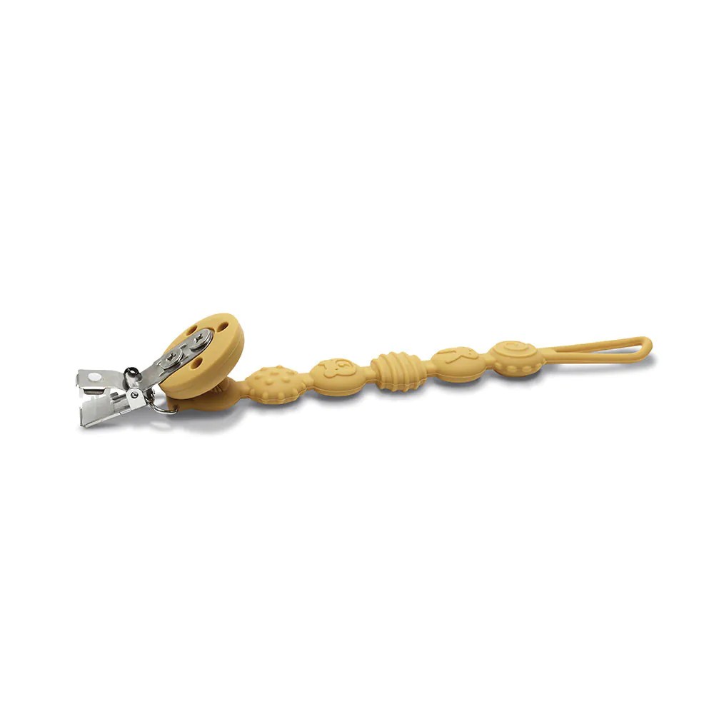 Lantisor pentru suzeta Lorelli Baby Care Yellow