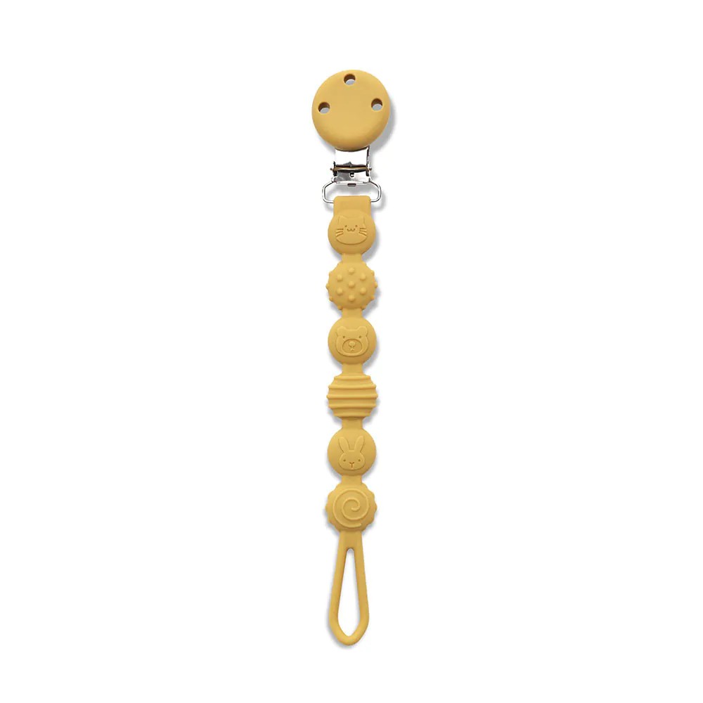 Lantisor pentru suzeta Lorelli Baby Care Yellow - poza 3