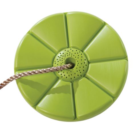 Leagan copii rotund Monkey,din plastic HDPE, rezistent UV, cu accesorii, Verde deschis, 150.001.005.001