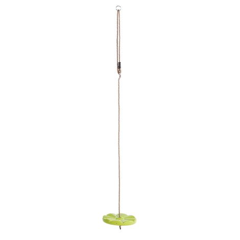 Leagan copii rotund Monkey,din plastic HDPE, rezistent UV, cu accesorii, Verde deschis, 150.001.005.001 - poza 5
