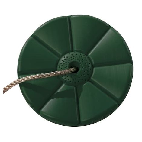 Leagan copii rotund Monkey, din plastic HDPE, rezistent UV, cu accesorii, Verde, KBT 150.001.002.001 - poza 3