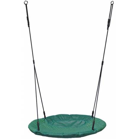 Leagan copii tip cuib, Winkoh, diametru 100 cm, verde inchis, KBT 196.001.004.001 - poza 2