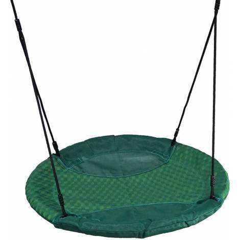 Leagan copii tip cuib, Winkoh, diametru 100 cm, verde inchis, KBT 196.001.004.001 - poza 4