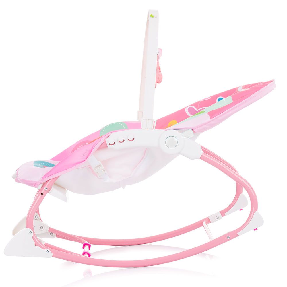 Leagan cu vibratii Chipolino Enjoy Pink - poza 5