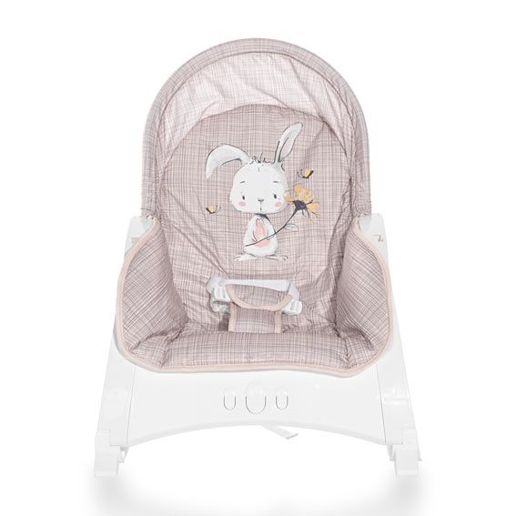 Leagan cu vibratii Lorelli Enjoy Za Za 2021 Beige Daisy - poza 3