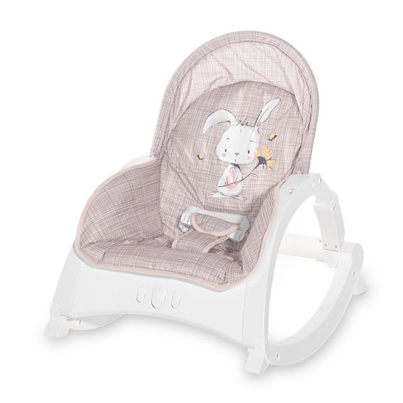 Leagan cu vibratii Lorelli Enjoy Za Za 2021 Beige Daisy - poza 4