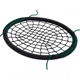 Leagan cuib oval PP negru verde - poza 2