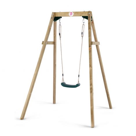 Leagan din lemn copii Single Swing Set Plum - poza 2