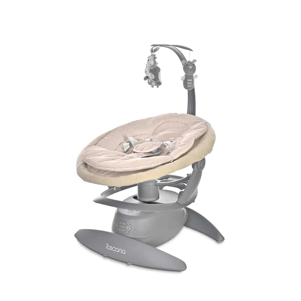 Leagan electric 2 in 1 Lorelli Toscana 360 Beige Dots - poza 1