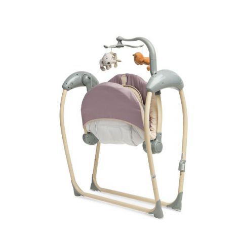 Leagan electric cu telecomanda Caretero LOOP Beige - poza 5