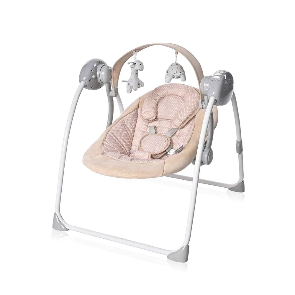 Leagan electric Lorelli Portofino Beige Dots - poza 1