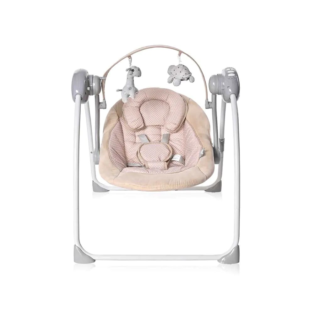 Leagan electric Lorelli Portofino Beige Dots - poza 2