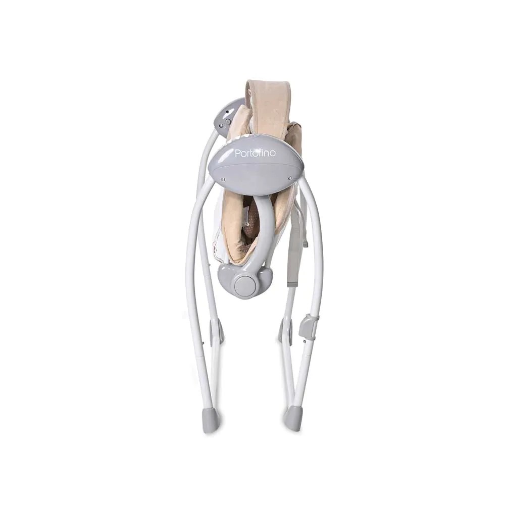 Leagan electric Lorelli Portofino Beige Dots - poza 4