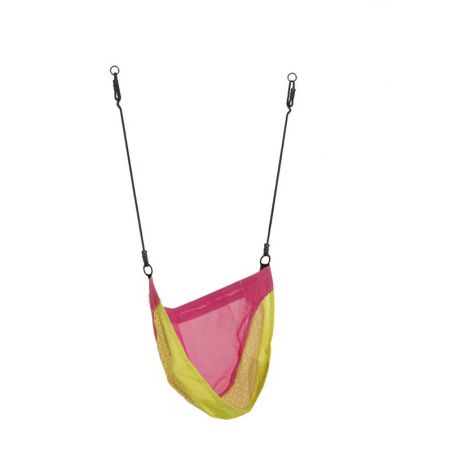 Leagan-Hamac Cocon 'DENOH', Senzorial, Magenta Verde Lime - poza 2