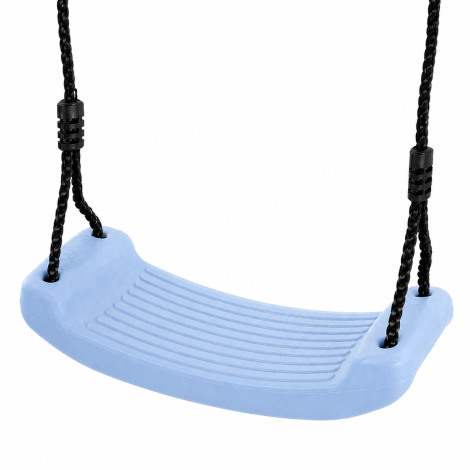 Leagan pentru copii din plastic HDPE rezistent la intemperii albastru pastel KBT - poza 1