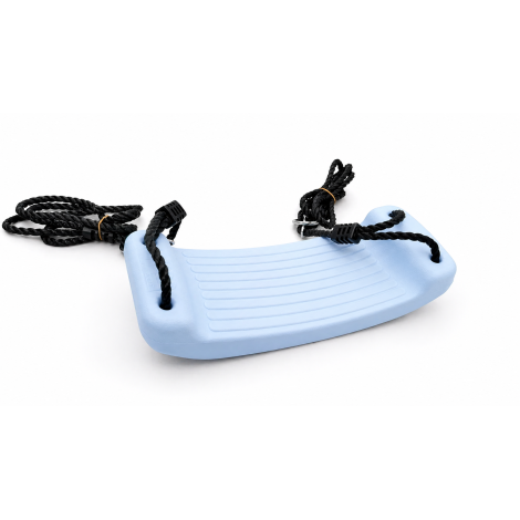 Leagan pentru copii din plastic HDPE rezistent la intemperii albastru pastel KBT - poza 3