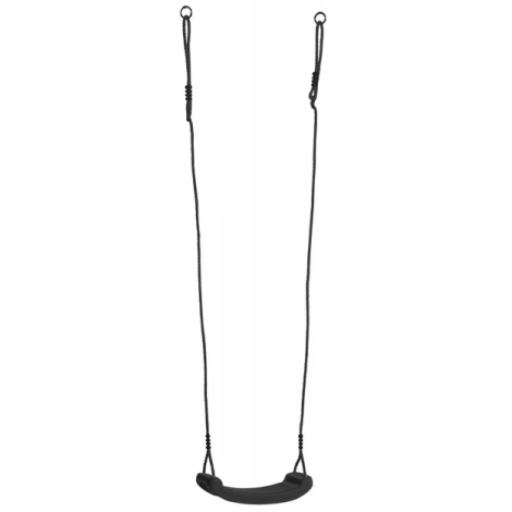 Leagan pentru copii din plastic HDPE rezistent la intemperii Antracit KBT - poza 4