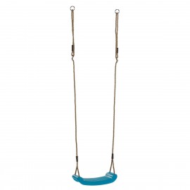 Leagan pentru copii din plastic HDPE, rezistent la intemperii, turcoaz, KBT - poza 2