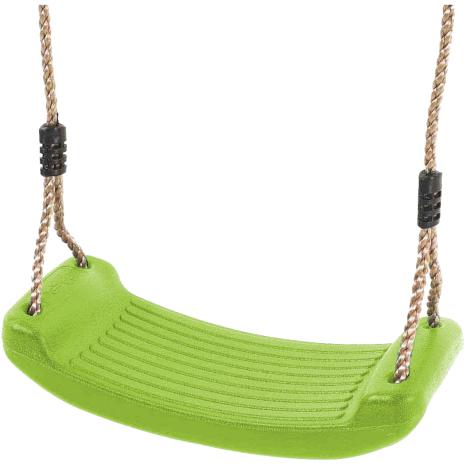 Leagan pentru copii din plastic HDPE rezistent la intemperii verde lime KBT - poza 1