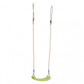 Leagan pentru copii din plastic HDPE rezistent la intemperii verde lime KBT - poza 3