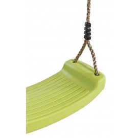 Leagan pentru copii din plastic HDPE rezistent la intemperii verde lime KBT - poza 4