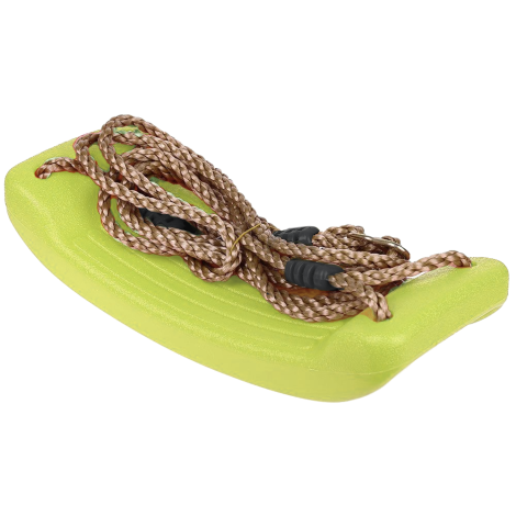 Leagan pentru copii din plastic HDPE rezistent la intemperii verde lime KBT - poza 5