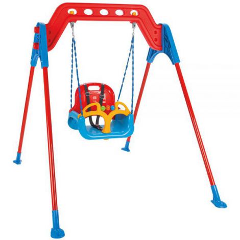 Leagan pentru copii Pilsan Samba A-Frame Swing cu cadru metalic - poza 1
