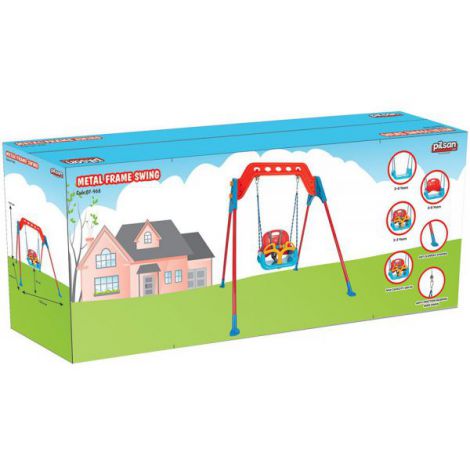 Leagan pentru copii Pilsan Samba A-Frame Swing cu cadru metalic - poza 4
