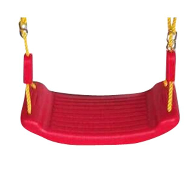 Leagan rosu suspendat,plastic,49x9x23 cm