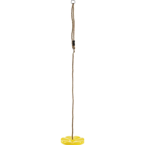 Leagan rotund din plastic PP galben - poza 3