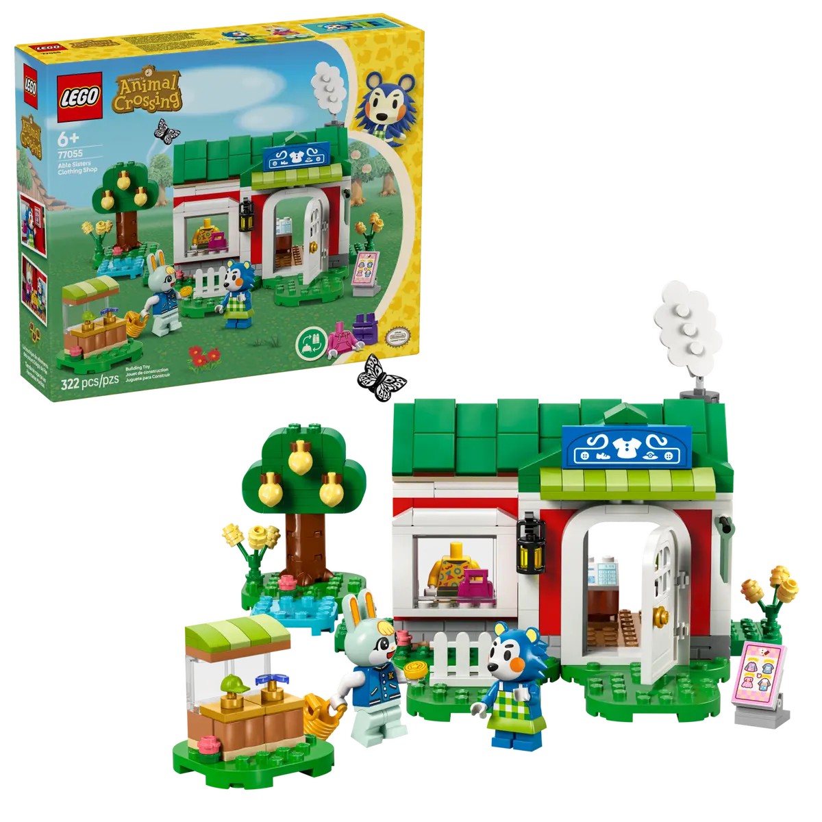 Lego Animal Crossing Magazinul de Haine Detinut de Able Sisters 77055 - poza 1
