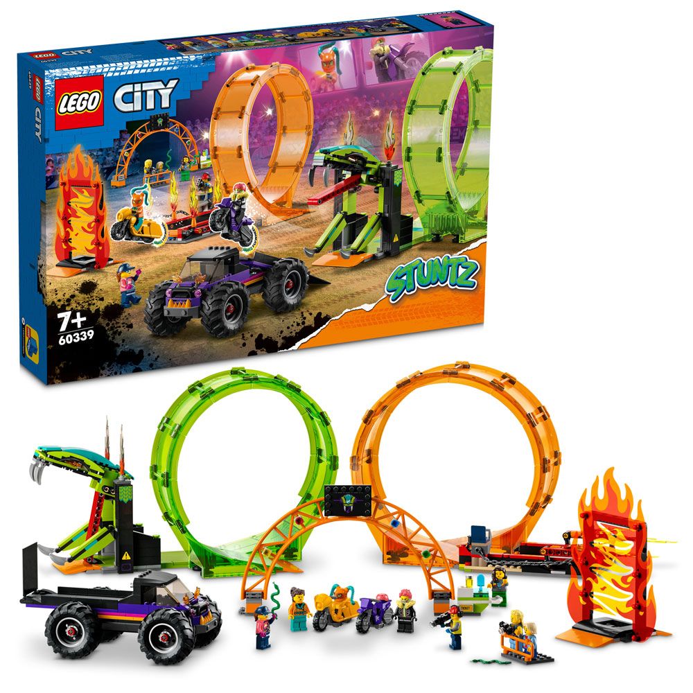 Lego City Arena cu bucla dubla 60339 - poza 1
