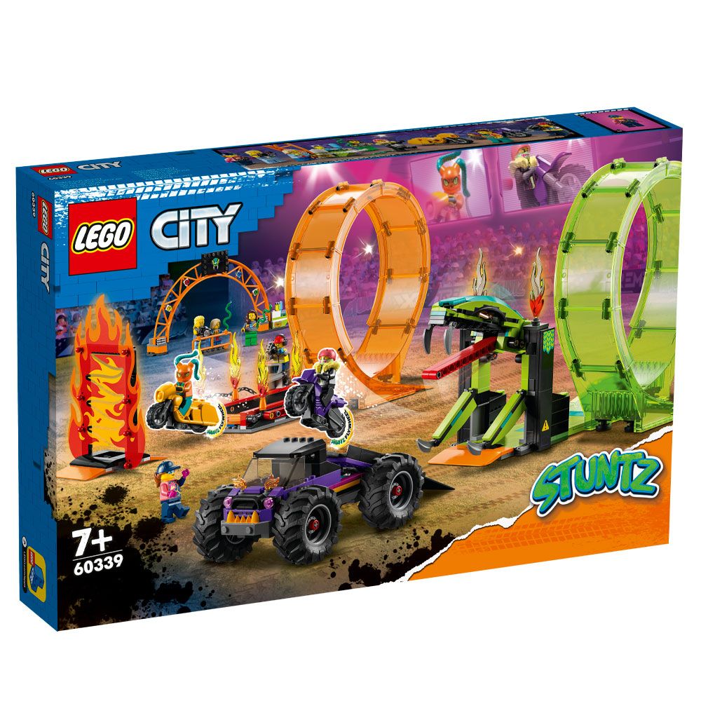 Lego City Arena cu bucla dubla 60339 - poza 2