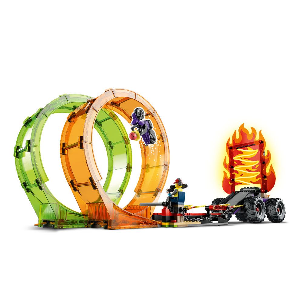 Lego City Arena cu bucla dubla 60339 - poza 4