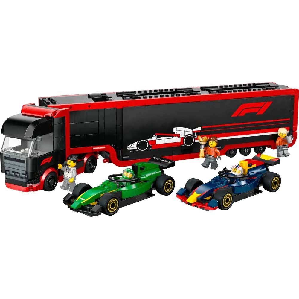 Lego City Camion F1 cu Masinile F1 RB20 si AMR24 60445 - poza 3