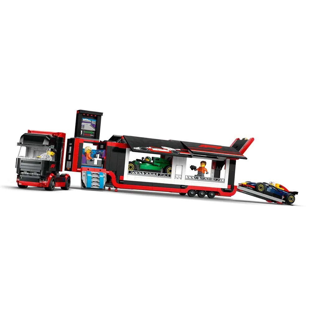 Lego City Camion F1 cu Masinile F1 RB20 si AMR24 60445 - poza 5