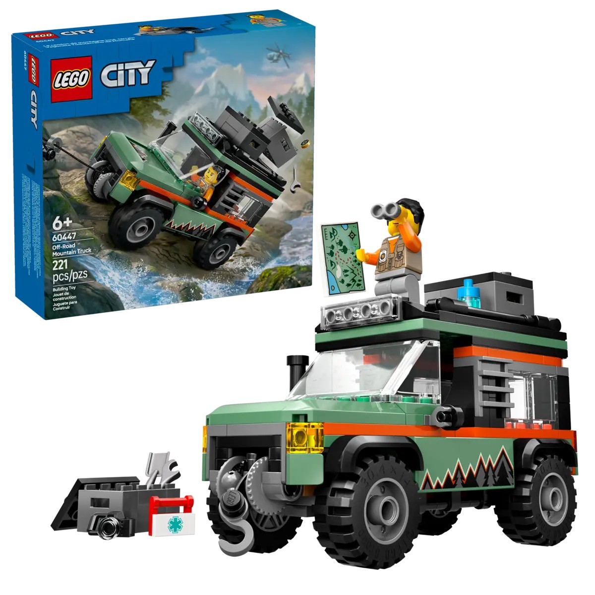 Lego City Camioneta 4x4 Off-Road 60447 - poza 1