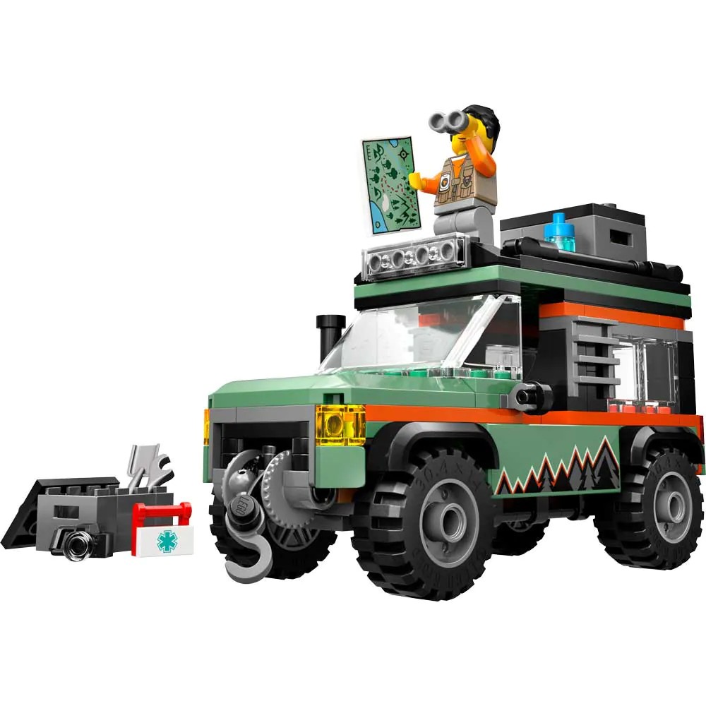 Lego City Camioneta 4x4 Off-Road 60447 - poza 3
