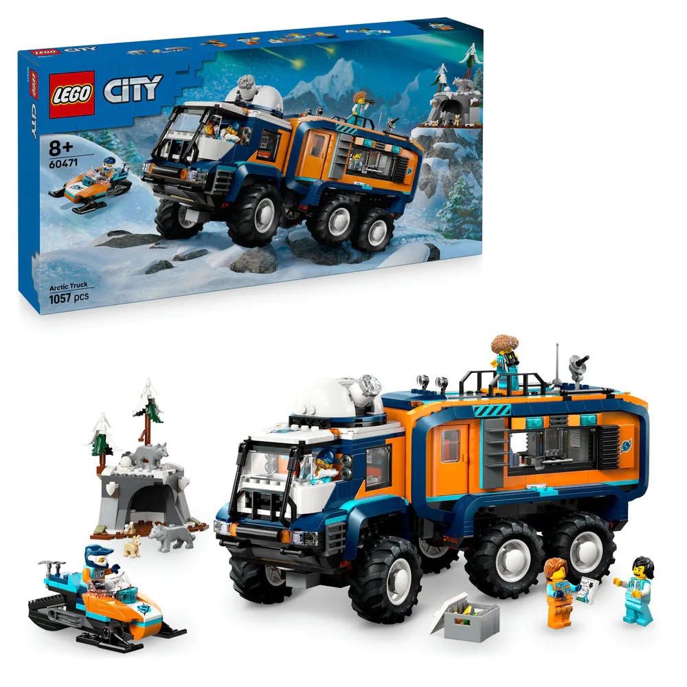 Lego City Camionul laborator stiintific al exploratorilor arctici 60471 - poza 1
