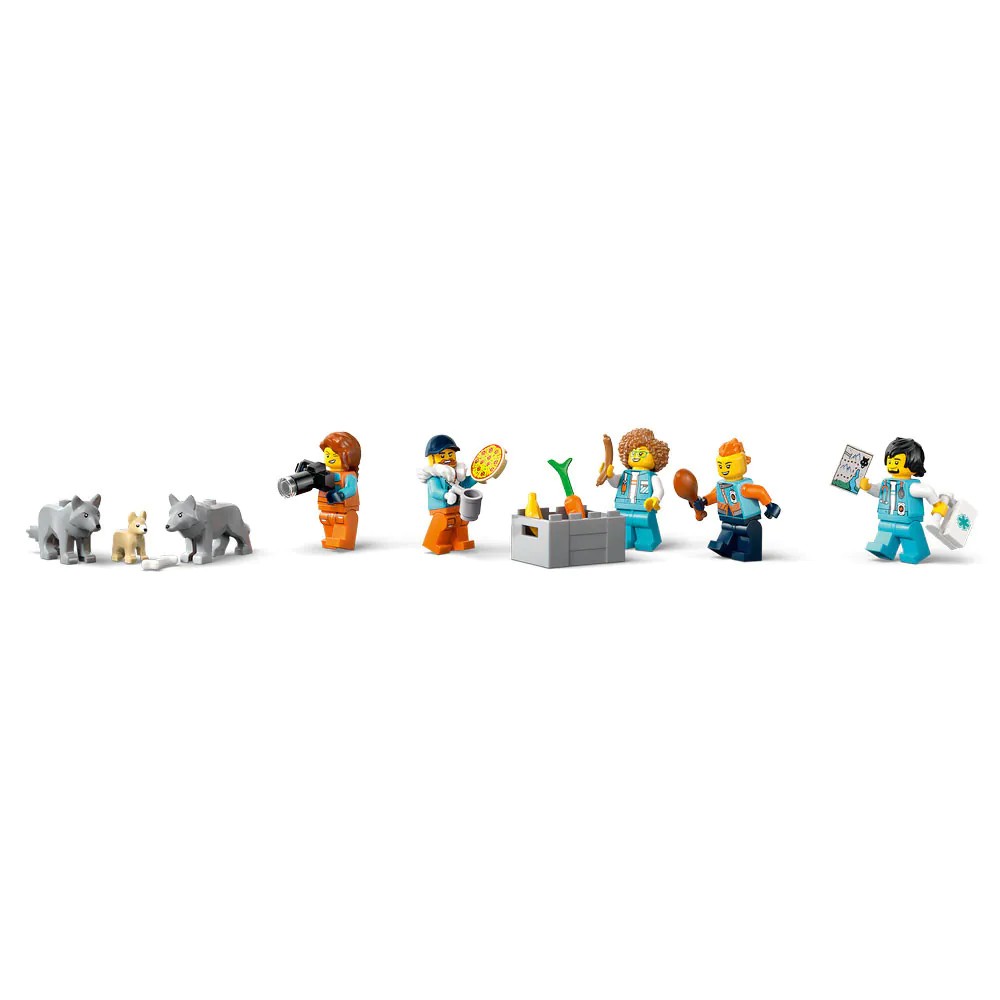 Lego City Camionul laborator stiintific al exploratorilor arctici 60471 - poza 3