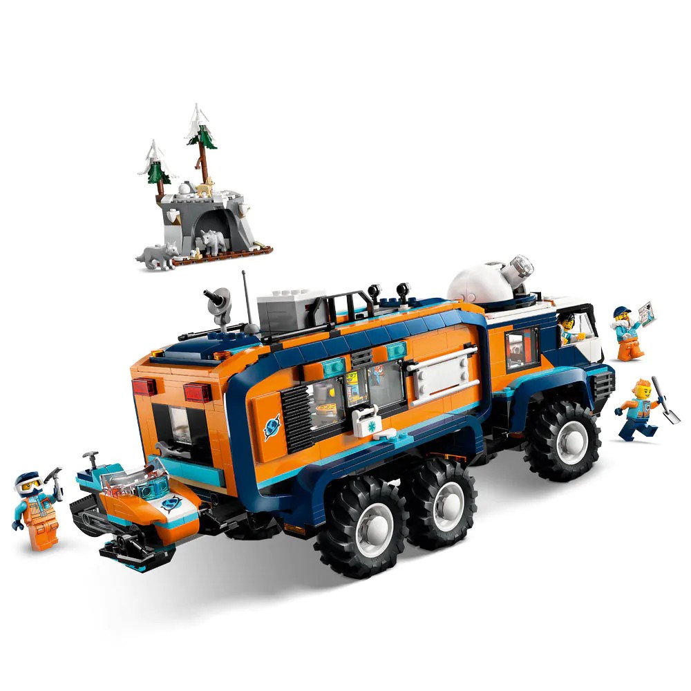 Lego City Camionul laborator stiintific al exploratorilor arctici 60471 - poza 4